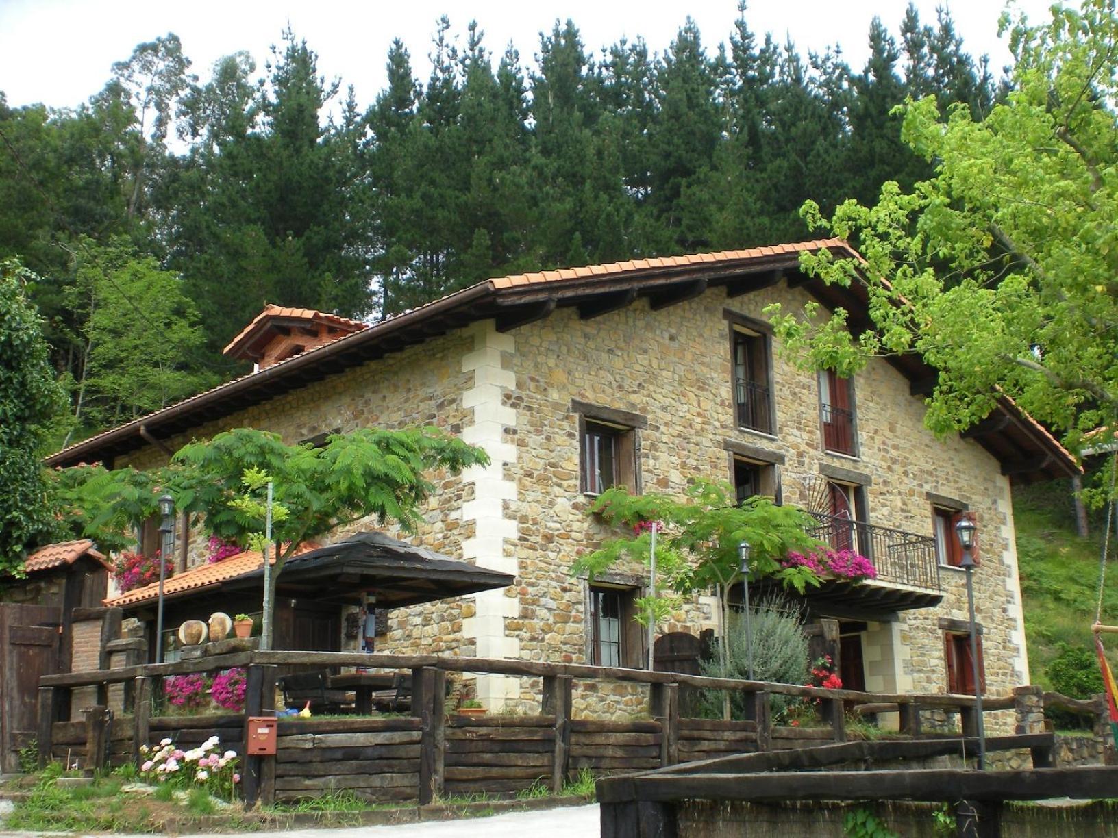 Agroturismo Iturbe Axpe de Busturia Eksteriør bilde